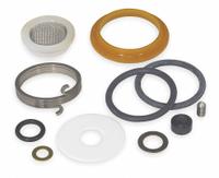 SLOAN Diverter Valve Kit: Outlet Tube Gasket/Pivot Repl Kit Except Pivot/Spray Arm Repair Kit (MPN DV50A). Key specifications — Brand: SLOAN; Material: Metal; Includes: Outlet Tube Gasket; Product Type: Diverter Valve Kit.