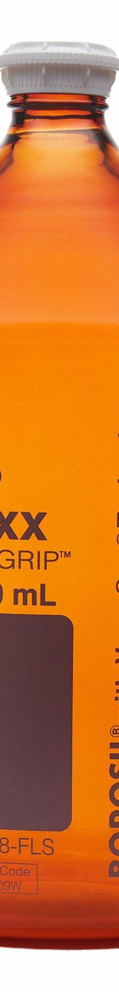 FOXX LIFE SCIENCES Glass Media, BOD, & Specialty Lab Bottles - Glass Lab Media Bottles: 20 L, GL45 (MPN 1519040-FLS). Key specifications — Closure Type: Screw-On; Mouth Size: Wide; Screw Closure Size: GL45; Brand: FOXX LIFE SCIENCES; Body Color: Amber.