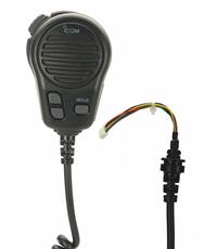 ICOM Speaker Microphone: Fits Icom, For M324 Series, 17 in Cord, Push To Talk, Waterproof, IPX7 (MPN HM200B). Key specifications — Compatible Radio Series: M324; Color: Black; Radio Connector Type: Molex; Brand: ICOM; Manufacturer Part Number: HM200B; Push To Talk: Yes.