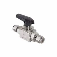 HAM-LET High Performance Ball Valve: 3/4 in, 316 Stainless Steel, Straight, Let-Lok x Let-Lok (MPN H6800SSL3/4IASS). Key specifications — Brand: HAM-LET; Handle: Locking Lever.