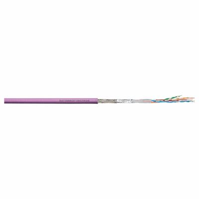 CHAINFLEX Bus Cable: (4) Shielded Twisted Pr 26 AWG (0.15), PUR, Order by the Foot - Continuous Flexing Bus Drop Cables