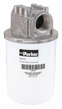 PARKER Hydraulic Spin-on Filter: 50 gpm Max. Flow, 150 psi Max. Pressure, Fiberglass (MPN 50AT120BBPCN20H). Key specifications — attr95846: Fiberglass; attr98907: PARKER; attr95844: 20.