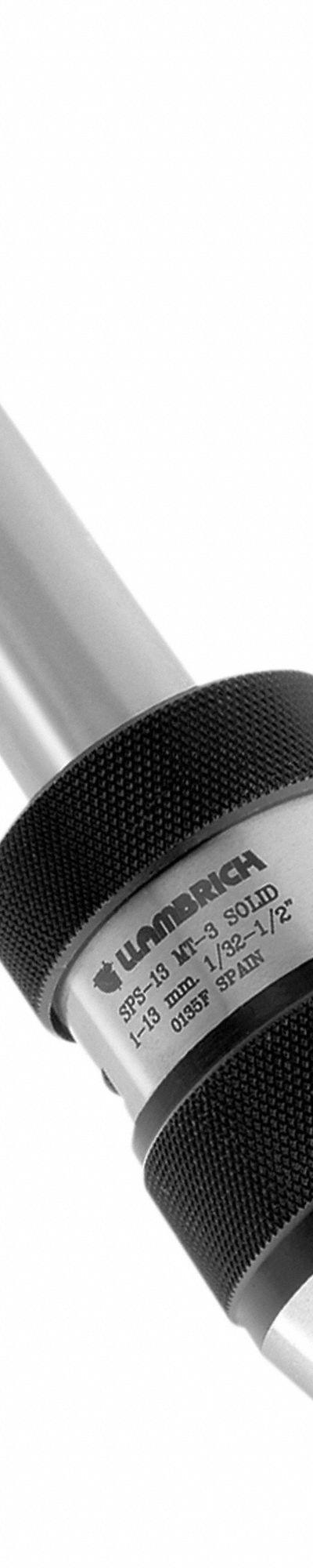 LLAMBRICH Drill Chuck: 5/8 in, 1/32 in to 1/2 in Capacity - High-Precision Keyless Drill Chucks with Integrated Arbor