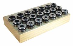 TECHNIKS Collet Set: TG100, 3/8 in to 1 in Collet Size Range, 41 Pc (MPN 04010-41S). Key specifications — attr1033128: TECHNIKS; attr1038750: Standard; attr1038755: Inch.