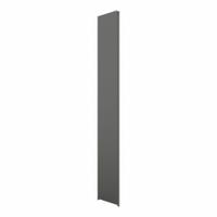 HADRIAN Pilaster: Stainless Steel, Powder-Coated, Slate, 82 in Ht, 3 in Wd, 1 1/4 in Thick (MPN 541003-621). Key specifications — Door Swing: Out Swing; Brand: HADRIAN; Color: Slate; Finish/Texture: Powder-Coated.