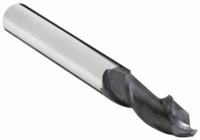 OSG Ball End Mill: Carbide, TiAlN Coated, 2 Flute, 9 mm Mill Dia, 22 mm LOC, 70 mm OAL (MPN HP421-3543-BN)