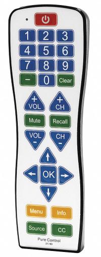 RCA Learning Universal Remote: Universal, PC100, Universal, Black/Multi-Color, 1 3/4 in Overall Dp. Key specifications — Manufacturer Part Number: PC100; Brand: RCA; Color: Black/Multi-Color; For Use With: Universal; Compatible With_Broad: Universal.