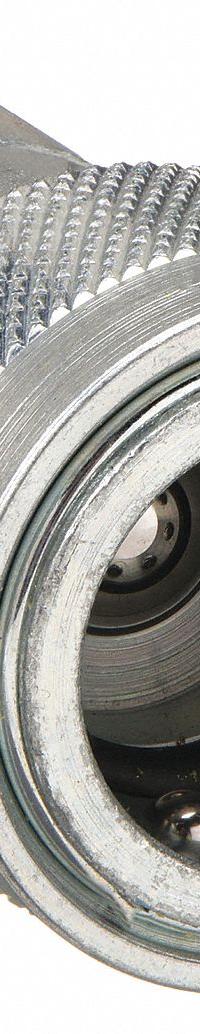 PIONEER Hydraulic Quick Connect Hose Coupling: 1/4 in Coupling Size, Steel, 11.36 lpm Max. Flow Rate (MPN 4050-T6). Key specifications — Body Material: Steel; Valve Type: Poppet; Thread Size: 9/16"-18; Brand: PIONEER.