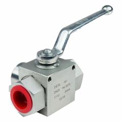CHIEF Hydraulic Ball Valve: Not Lockable, 4.51 in Handle Lg, Three-Way Ways, 2.08 in Overall Ht, NPT (MPN 450254). Key specifications — Brand: CHIEF; Manufacturer Part Number: 450254; Handle Lockability: Not Lockable.