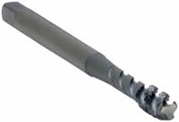 OSG Spiral Point Tap: 1/4"-28 UNF, H2 / 2B-3B, 3 Flute, Plug Chamfer, TiCN Coated High Speed Steel (MPN 1225608). Key specifications — attr1299616: H2 / 2B-3B.