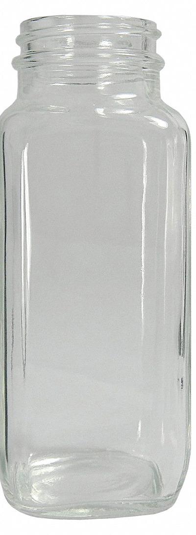 QORPAK Mixing/Storage/Sampling Bottle: 60 mL - Rectangular Glass Lab Bottles