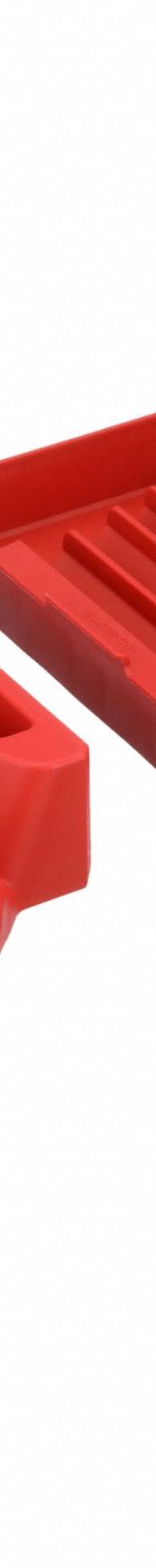 MILWAUKEE PACKOUT Socket Tray: 9 in W x 12 3/8 in D x 3 7/8 in H, Polypropylene, Red (MPN 48-22-9484T). Key specifications — attr1120253: MILWAUKEE; attr1120340: Polypropylene; attr1120341: Red.