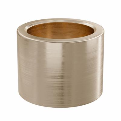 OILITE Sleeve Bearing: Bronze, SAE 841, 20 mm Bore, 26 mm OD, 20 mm Lg - Lubricated General Purpose Metallic Sleeve Bearings