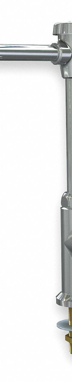 WATERSAVER FAUCET COMPANY Laboratory Faucet: Faucet, Single-Post, 1 Handles, Lever, Serrated Nozzle (MPN L614VB-LE). Key specifications — Brand: WATERSAVER FAUCET COMPANY; Color/Finish: Chrome; Product Type: Faucet.