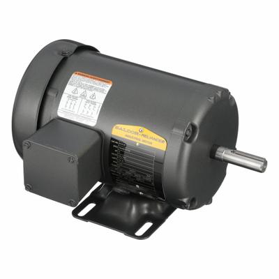 BALDOR General Purpose Motor: Rigid Base Mount, Totally Enclosed Fan Cooled, 1/2 hp - Rigid Base 3-Phase General Purpose AC Motors