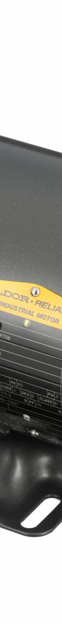 BALDOR General Purpose Motor: Rigid Base Mount, Totally Enclosed Fan Cooled, 1/2 hp, 230/460V AC (MPN M3538). Key specifications — Brand: BALDOR; Nameplate Voltage @ 60 Hz: 230/460V AC; Full Load Current @ 60 Hz: 1.6/0.8 A; Nameplate RPM @ 60 Hz: 1,725 RPM; Motor Enclosure: TEFC.