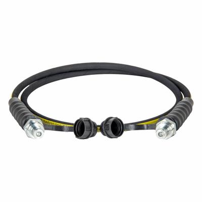 ENERPAC Hydraulic Hose Assembly: 1/4 in ID, CH604 x CH604, 10 ft Lg, Black - Enerpac H900 Flexible Hydraulic Hose Assemblies