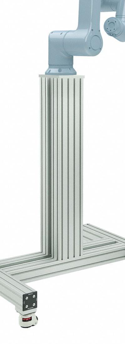 80/20 Tube Framing System Profiles: T-Slot Cobot Pedestal - Robot Mounts