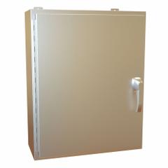 HAMMOND Electrical Enclosure: Stainless Steel, 30 in x 24 in x 10 in, NEMA 12/13/3R/4/4X, Hinged (MPN HW302410SSHK). Key specifications — Brand: HAMMOND; Closure Method: Handle; Enclosure Material: Stainless Steel.