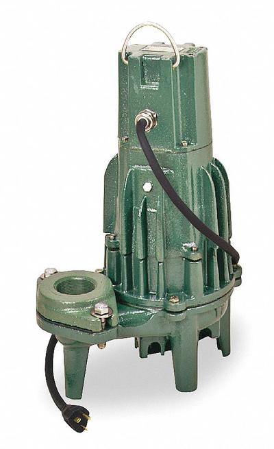 ZOELLER Effluent Pump: 1 1/2 hp, 230V AC, Three Phase, 140 gpm Flow Rate @ 10' of Head - General Purpose Effluent Pumps