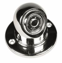 SLOAN Fixed Showerhead: Act-O-Matic, 2.5 gpm Fixed Showerhead Flow Rate, Brass, Polished Chrome (MPN AC450-2.5). Key specifications — ADA Compliant: Not ADA Compliant; Series: Act-O-Matic; Connection Type: IPS; Features: Self-Cleaning Spray Disc to Prevent Particle Clogging; Includes: Mounting Plate with Vandal-Resistant Mounting Screws; Material: Brass.