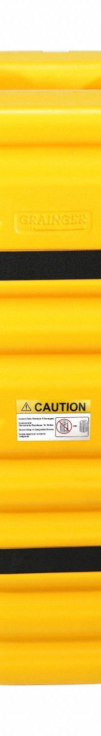 APPROVED VENDOR Column Protector: 10 in (I-Beam)/10 in (Round)/10 in (Square), I-Beam/Round/Square (MPN 913NF3). Key specifications — Color: Yellow; Maximum Compatible Column Length: 10 in (I-Beam); Minimum Compatible Column Length: 10 in (I-Beam); Brand: APPROVED VENDOR; Material: HDPE.
