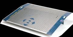 BLUFF Dock Plate: 7,900 lb Load Capacity, 36 in Overall Lg, 60 in Overall Wd, Diamond Treadplate (MPN B6036). Key specifications — attr1052390: Aluminum; attr1058377: BLUFF.