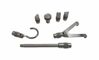 SHIMPO Adapter Set: Adapter Set, Digital Force Gauges (MPN FG-M6ADP-AL). Key specifications — Product Type: Adapter Set; Compatible with Manufacturer Model Number: FGE-2XY; Compatible Product Type: Digital Force Gauges; Brand: SHIMPO.