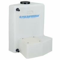 PULSAFEEDER Integrated Tank System: 15 gal, Polyethylene Tank, Vertical (MPN J40492). Key specifications — Mounting Orientation: Vertical; Compatible Manufacturer Model Number: LB02SA-PTC1-G19; Includes: Bulkhead Fittings; Tank Material: Polyethylene; Compatible Brand: Pulsatron; Compatible Series: C.