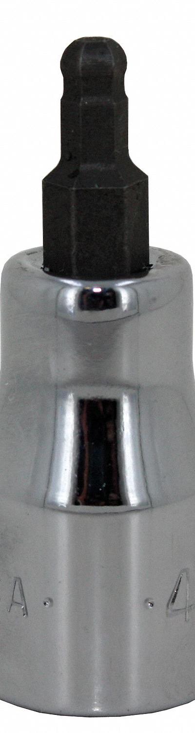 SK PROFESSIONAL TOOLS Socket Bit: 3/8 in Drive Size - Ball-End Hex Bit Sockets