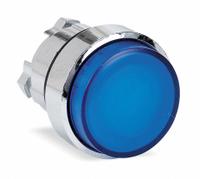 SCHNEIDER Extended Push Button: Blue, 22 mm Mounting Size, Metallic, Momentary (MPN ZB4BW163). Key specifications — Brand: SCHNEIDER; Action: Momentary; Series: XB4; Push Button Material Type: Metallic.
