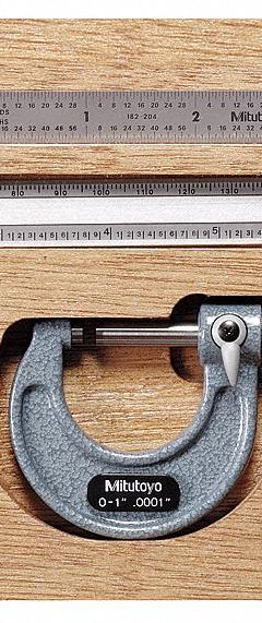 MITUTOYO Precision Measuring Tool Kit: 4 Pieces, Mechanical, Mechanical Outside Micrometer (MPN 64PKA068B). Key specifications — attr1182219: MITUTOYO; attr1182229: Mechanical; attr1182230: 0 mm to 150 mm; attr1182232: 0 in to 1 in; attr1182234: No; attr1182252: 1 in; attr1182254: 0 in; attr1182258: Mfr. No. : 505-742- Mechanical Caliper.