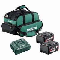 METABO Battery Kit: Li-Power, 5.2 Ah, 2 Batteries Included, Charger Included, Tabbed, 18V DC (MPN US625028252). Key specifications — attr1278107: Not Oil-Resistant.