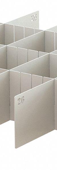 SWIVEL PRO SERIES Drawer Divider: Drawer Divider, 23 3/4 in Overall Wd, 5 in Overall Ht, Steel (MPN PRDDG8010). Key specifications — Compatible Product Type: Rolling Cabinets; Brand: SWIVEL PRO SERIES; Product Type: Drawer Divider; Compatible with Grainger Part Number: 26X199; Compatible with Manufacturer Model No.: PRO603512; Material: Steel.