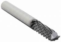 OSG Solid Router Bit: Nicked Spiral, Diamond Coated, 10 Flute, 1/4" Cut Dia, 1" LOC (MPN 20614316). Key specifications — attr1164582: 2061; attr1164586: Carbon Fiber.