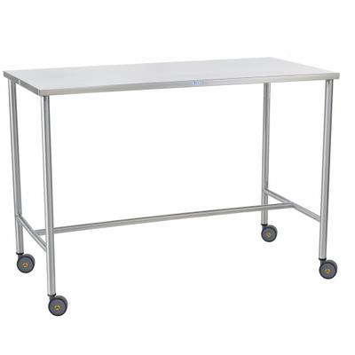 BLICKMAN Instrument Table: 24 in Overall Wd, 34 in Overall Ht, 36 in Overall Lg - Fixed-Height Stainless Steel Surfaced Lab Tables