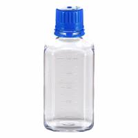 Media Bottle: PETG, 16.91 fl oz Capacity - oz, 500 mL Capacity - mL, Closure Included, Sterile (MPN BGC0500S). Key specifications — Graduated: Yes; Closure Type: Tamper Evident; Body Color: Colorless; Brand: APPROVED VENDOR.