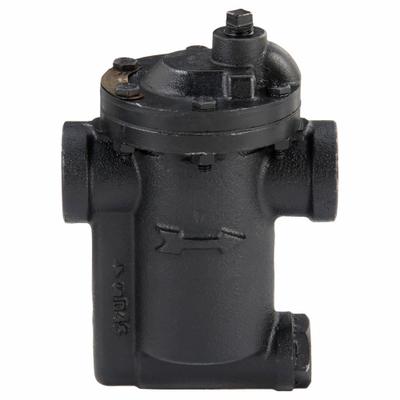 SPENCE Steam Trap: Cast Iron, 1 in FNPT, 950 lb/hr, 70 psi Max., 450°F Max. - Standard Inverted-Bucket Steam Traps