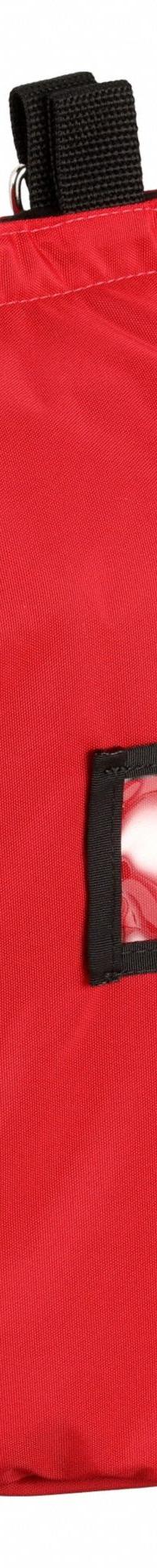R&B FABRICATIONS Tote Bag: Nylon, Red, 1,000 cu in Interior Volume, Hook-and-Loop, 9 in Lg, 9 in Wd (MPN RB-427-RD). Key specifications — Color: Red; Material: Nylon; Brand: R&B FABRICATIONS; Closure: Hook-and-Loop.