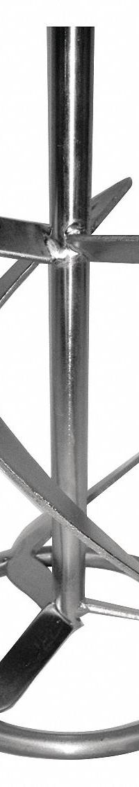 BN PRODUCTS USA Mixing Paddle: Single-Paddle, High Viscosity, M14 Threaded, 24 in Lg, 5 33/64 in Dia (MPN BNR003-140). Key specifications — attr117483: BNR003-140; attr117489: All; attr117479: BN PRODUCTS USA.
