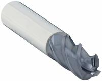 OSG Ball End Mill: Carbide, TiAlN Coated, 4 Flute, 22 mm Mill Dia, 38 mm LOC, 102 mm OAL (MPN HP441-8661-BN)