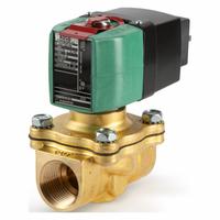 REDHAT Solenoid Valve: 2-Way, Normally Closed, 1/2 in Pipe Size, 24 to 120V AC/DC, High Flow (MPN SU8210P087 24-120). Key specifications — Pipe Size: 1/2 in; Voltage: 24 to 120V AC/DC; Brand: REDHAT.