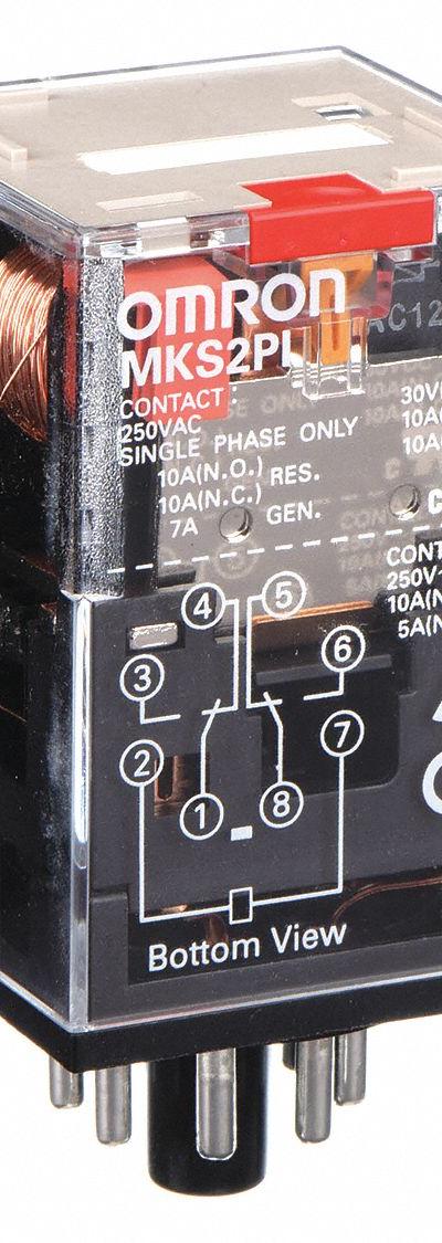 OMRON General Purpose Relay: Socket Mounted - Socket-Mounted Relays