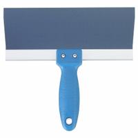 WESTWARD Taping Knife: Bld. Mat. Carbon Steel, Hdl. Mat. Polypropylene, Bld. Shp. Straight (MPN 13A725). Key specifications — attr1004888: WESTWARD; attr1029665: Half.