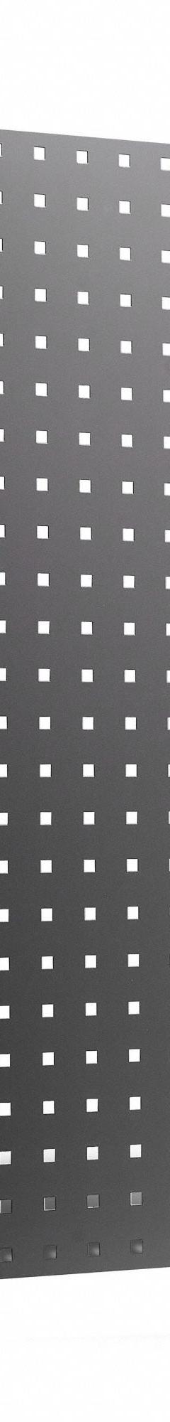 TRITON PRODUCTS Square Hole Pegboards: Square, 3/8 in Peg Hole Size, 36 in x 18 in x 9/16 in, Steel (MPN LB18-G). Key specifications — Material: Steel; Finish: Epoxy-Coated; Peg Hole Shape: Square; Includes: (2) 18 In. x 36 In. Gray LocBoards; Color: Gray; Brand: TRITON PRODUCTS.