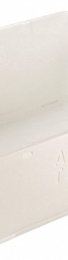 VIKAN Storage Tote: 108 gal, 40 3/4 in x 37 in x 20 3/4 in, White Body, Not NSF Certified, White (MPN 6925). Key specifications — Material: Plastic; Edge/Corner Design: Rounded; Body Color: White; Brand: VIKAN; NSF Certified: Not NSF Certified; Nestable: Nesting Capable.