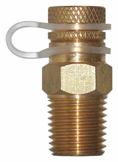 WINTERS Pressure Test Plug: Brass, 1/4 in NPT, 1.4 in Overall Lg (MPN STP001). Key specifications — Brand: WINTERS; Body Material: Brass.