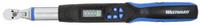 WESTWARD Electronic Torque Wrench: Centimeter-Kilogram, Foot-Pound, Inch-Pound, Newton-Meter, Flex (MPN 39WE18). Key specifications — attr310139: Yes, NIST, TAF; attr310137: Yes; attr310143: Centimeter-Kilogram, Foot-Pound, Inch-Pound, Newton-Meter; attr310136: 1.11 to 22.12 ft-lb; attr310140: Audible and Visual; attr324951: WESTWARD.