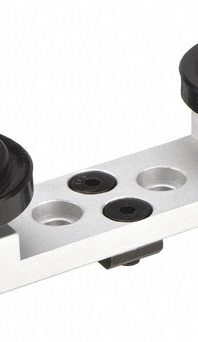 80/20 Roller Wheel Bracket Assembly: Roller - 80/20 Modular Framing Bearing Products