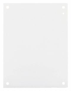 HOFFMAN Interior Panel: Back Panel Panel, 33 in Overall Ht, 21 in Overall Wd, Steel, Powder Coated (MPN A36P24). Key specifications — Panel Style: Back Panel; Brand: HOFFMAN; Finish: Powder Coated; Manufacturer Part Number: A36P24; Material: Steel.